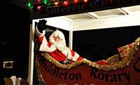 The Rotary Club of Middleton Christmas Float tours the streets of Middleton 2018